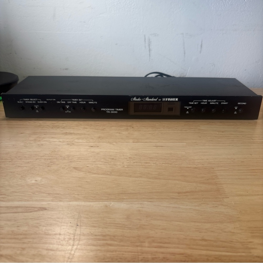 Vintage Fisher TR-3000 Program Timer 120VAC 50/60HZ